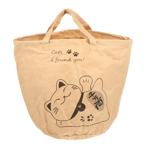 YARNOW Katzen-Reisetasche Haustier-Tragetasche Für Katzen Kraftpapier Katzentragetasche Bequem Heimtierbedarf YARNOW Katzen-Reisetasche Haustier-Tragetasche Für Katzen Kraftpapier Katzentragetasche Bequem Heimtierbedarf von YARNOW