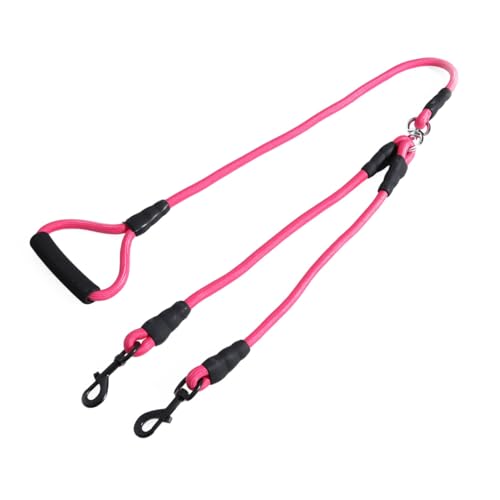 YARNOW Trainingsleine für Hunde Safety Safe todsicher laufflasche joggen joggingleine campung Heimtierbedarf Haustierbedarf Hundeleine Hundespaziergang führt Doppelkopf Leinen Gürtel Rosa YARNOW Trainingsleine für Hunde Safety Safe todsicher laufflasche joggen joggingleine campung Heimtierbedarf Haustierbedarf Hundeleine Hundespaziergang führt Doppelkopf Leinen Gürtel Rosa von YARNOW