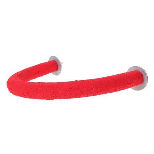 YARNOW U-förmige Sitzstange Für Papageien Kletterspielzeug Für Vögel Sandpfosten Für Krallenpflege Geeignet Für Sittiche Cockatiels Und Kleine Vögel Installieren Rot YARNOW U-förmige Sitzstange Für Papageien Kletterspielzeug Für Vögel Sandpfosten Für Krallenpflege Geeignet Für Sittiche Cockatiels Und Kleine Vögel Installieren Rot von YARNOW