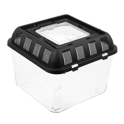 YARNOW Transparente Reptilien Zuchtbox Tragbare Futterbox für Schlangen Spinnen Geckos mit Griff Feuchtigkeitsbeständig und Stabil für Reptilienhaltung YARNOW Transparente Reptilien Zuchtbox Tragbare Futterbox für Schlangen Spinnen Geckos mit Griff Feuchtigkeitsbeständig und Stabil für Reptilienhaltung von YARNOW
