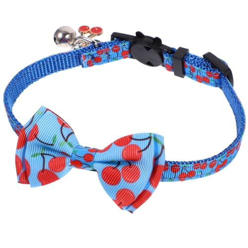 YARNOW Verstellbares Katzenhalsband Mit Bow Design Tragbar Für Katzen Für Haustierzubehör Tägliche Nutzung Und Besondere von YARNOW