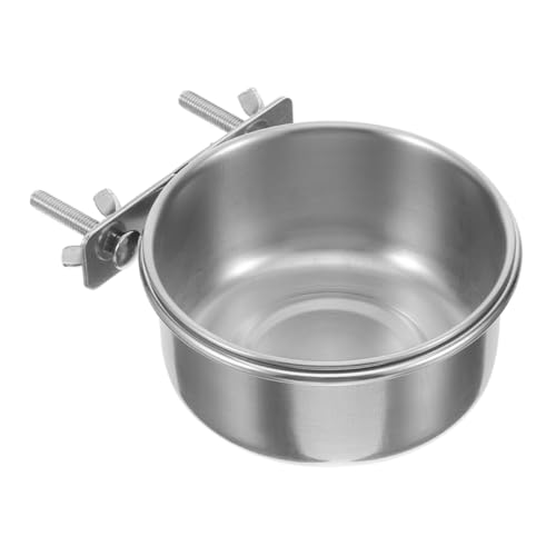 YARNOW Vogel Futternapf mit Schraubenklemme für Papageien Sittiche und Kleintiere Robuster und Hygienischer Futter und Wasserspender für Vogelkäfige YARNOW Vogel Futternapf mit Schraubenklemme für Papageien Sittiche und Kleintiere Robuster und Hygienischer Futter und Wasserspender für Vogelkäfige von YARNOW