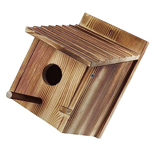 YARNOW Vogelhäuschen Aus Holz Für Draußen – Sittich-nistkasten Vogelfutterhaus Dekorative Vogelhäuschen Für Den Garten YARNOW Vogelhäuschen Aus Holz Für Draußen – Sittich-nistkasten Vogelfutterhaus Dekorative Vogelhäuschen Für Den Garten von YARNOW