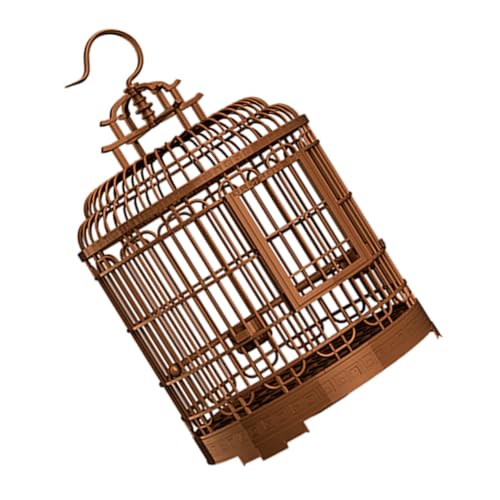 YARNOW Vogelkäfervilla Wildvogelträger Wildvogel -Babyträger tragbarer Kleiner Käfig Reisen tragbarer Vogelkäfig Käfig für Nymphensittiche Finkenkäfig Plastik Light Brown YARNOW Vogelkäfervilla Wildvogelträger Wildvogel -Babyträger tragbarer Kleiner Käfig Reisen tragbarer Vogelkäfig Käfig für Nymphensittiche Finkenkäfig Plastik Light Brown von YARNOW