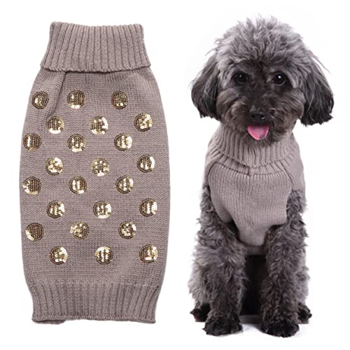 YARNOW Herbstlicher Warmer Haustierpullover Für Dackel Einzigartiges Squama-Muster Bequeme Hundekleidung Größe XXL von YARNOW