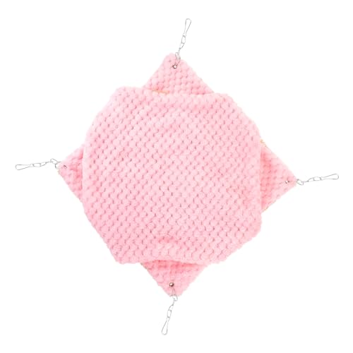 YARNOW Chinchilla-hängematte Bequeme Hamster-hängematte Hängendes Meerschweinchenbett Warme Hängematte Für Kleintiere Käfig-hamsterbett YARNOW Chinchilla-hängematte Bequeme Hamster-hängematte Hängendes Meerschweinchenbett Warme Hängematte Für Kleintiere Käfig-hamsterbett von YARNOW