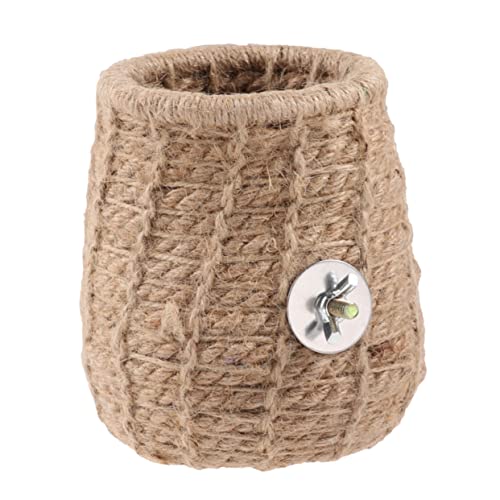 YARNOW Kreatives Handgewebtes Papageienbett Warmes Vogelnest Winterschlafbett Für Kleine Vögel Käfigzubehör Für Papageien Und Kleine Haustiere von YARNOW