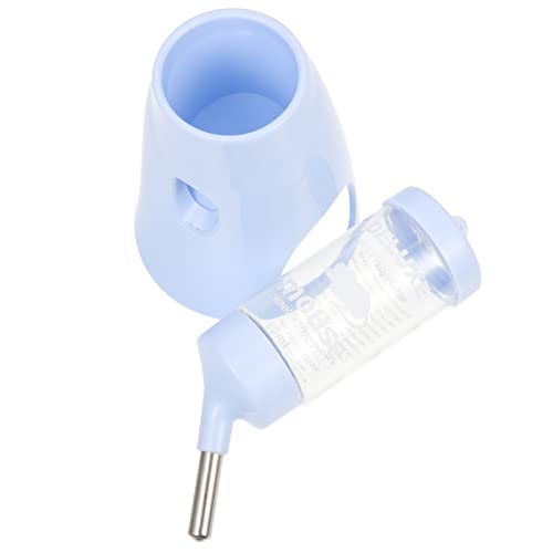 YARNOW Wasserflasche für Hamster Futterautomat für Hamster groß Futterspender Nagetier Hamster wasserspender nager trinkflasche Käfig Hamster Flasche stehender Wasserspender pp Sky-Blue von YARNOW