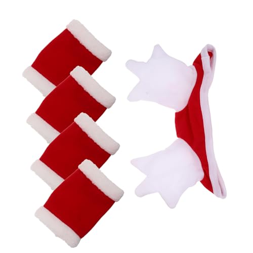 YARNOW Weihnachts-pferdekostüm mit Santa-Hut und Beinwickeln Atmungsaktives Pferdeoutfit für Weihnachtsparaden Festliche Partys und Tierische Verkleidungen von YARNOW