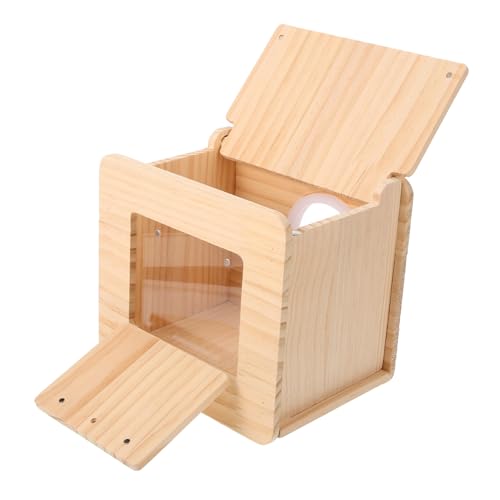 YARNOW Holz Vogel Outdoor Sittich Nistkasten für Garten Wellensittich Zucht Käfig YARNOW Holz Vogel Outdoor Sittich Nistkasten für Garten Wellensittich Zucht Käfig von YARNOW