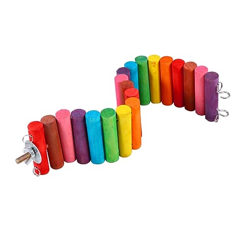 YARNOW für Hamster Hamsterspielzeug Nagetier Mini kleines Tier Hamster brücke Hamster zubehör holzspielzeug Hamster Hamsterwippe kleine Haustierspielzeuge Hölzern von YARNOW