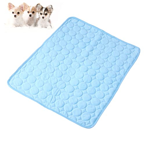 YARNOW für Haustierbetten Kühlkissen für Haustiere Sommer kühlbetten hundehaus Bett Haustier warmes Blue YARNOW für Haustierbetten Kühlkissen für Haustiere Sommer kühlbetten hundehaus Bett Haustier warmes Blue von YARNOW