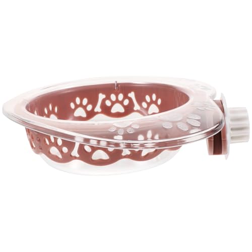 YARNOW hängender Futternapf Hundenapf klein Schüsseln Fütterung Slow Feeder Hundenäpfe groß pet Feeder pet Water Bowl katzenfutterautomat für Kaninchen Zwinger Wassernapf hängend Plastik von YARNOW