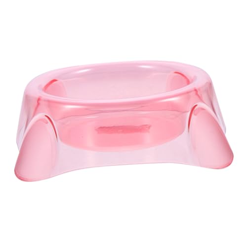 YARNOW hundefutternapf hundenapf Fütterung Futternäpfe für Hunde groß klein erhöhte Hundenäpfe pet Bowl Dog Bowl näpfe für Katzen katzenfutter Hundefutterschale Käfig Hundenapf Abs Rosa von YARNOW