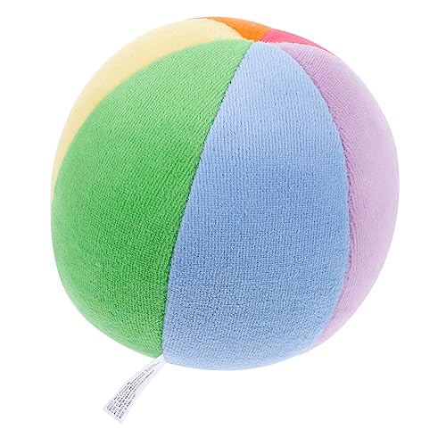 YARNOW Gefüllter Hundeball Kauspielzeug Plüsch Quietschball Für Hunde Beißball Aus Weichem Material Geeignet Für Welpen Und Adulte Hunde Fördert Spielen Und Training von YARNOW
