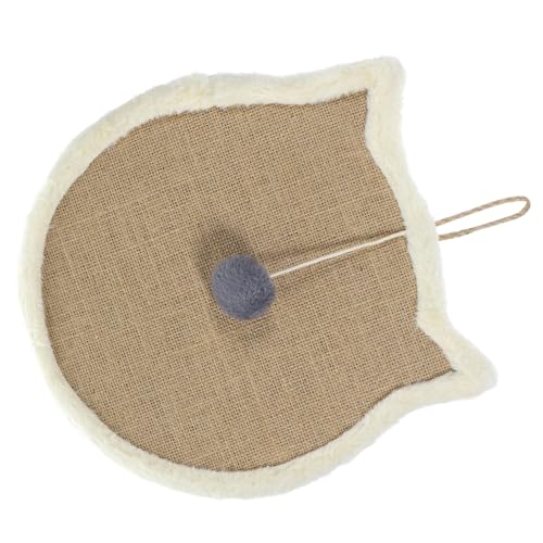 YARNOW Katzenzubehör kratzbaum für Katzen Schleifpad für Katzenkrallen Kratzspielzeug für Kätzchen Katzenkratzbrett Schaber Spielzeuge wiederverwendbares Kratzpad Kätzchenkratzer Boden YARNOW Katzenzubehör kratzbaum für Katzen Schleifpad für Katzenkrallen Kratzspielzeug für Kätzchen Katzenkratzbrett Schaber Spielzeuge wiederverwendbares Kratzpad Kätzchenkratzer Boden von YARNOW
