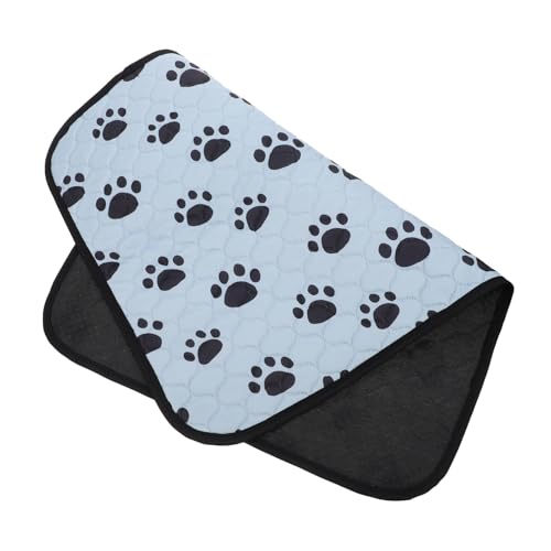 YARNOW Waschbare PIPI-Pads Für Hunde Hunde-töpfchen-trainingspads Auslaufsichere Urinmatte Für Das Training Von Haustieren Sicheres Polyestermaterial Grundfläche 60 X 45 von YARNOW