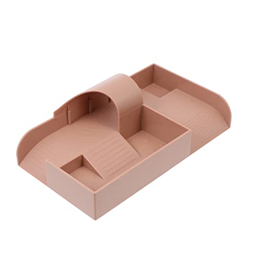 YARNOW schwimmende Plattform Aufstieg groß Plattformen schwimmt schildkröten zubehör Aquarium Pflege aquariumdeko schleichtiere Aquarienlandschaft Schildkrötenterrasse Plastik Brown von YARNOW
