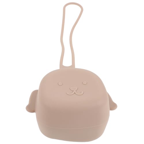 YARNOW Beuteltasche - Aufbewahrungstasche Aus Silikon Für Babyschnuller Lebensmittelecht Kompakt Mit Clip Perfekt Für Unterwegs Wickeltasche YARNOW Beuteltasche - Aufbewahrungstasche Aus Silikon Für Babyschnuller Lebensmittelecht Kompakt Mit Clip Perfekt Für Unterwegs Wickeltasche von YARNOW