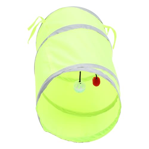 YARNOW Haustier Katze Bohrer Eimer Kätzchen Tunnel Interaktive Katze Spielzeug Faltbare Design von YARNOW