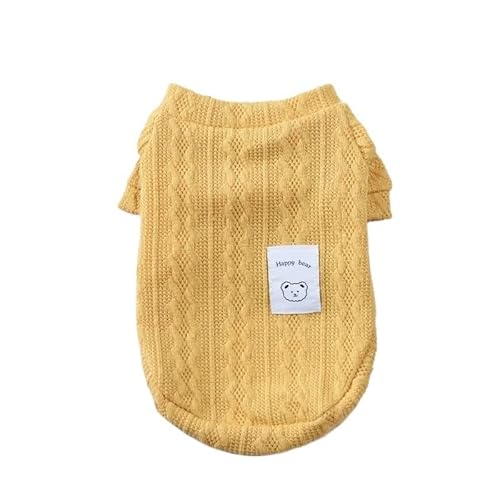 Haustierkleidung Haustierpullover for Herbst und Winter, Katzen- Hundekleidung, Strickwaren for Katzen Hunde, Welpen(4,XXL) von YATINGZHANG
