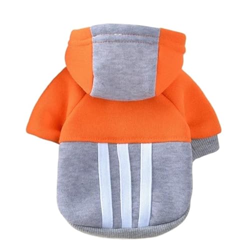 Haustierkleidung Winter-Hunde-Kapuzenpullover for kleine Hunde, Welpen, Hundekleidung, Heimtierbedarf(1,L) von YATINGZHANG