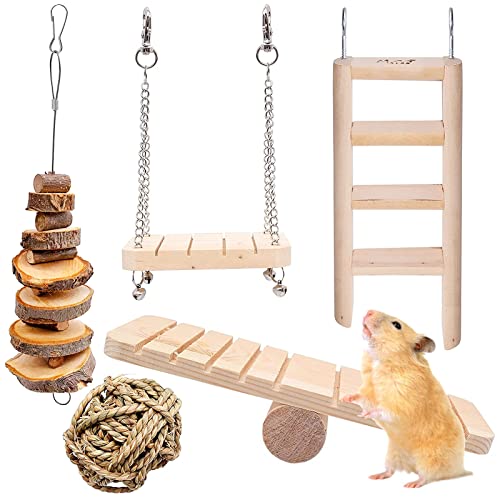 YAXIDAEVER 5 Stück Hamster Kauspielzeug, Backenzahnspielzeug Spielzeug, Zähne Pflege Backenzahn Spielzeug für Chinchilla Hasen Meerschweinchen YAXIDAEVER 5 Stück Hamster Kauspielzeug, Backenzahnspielzeug Spielzeug, Zähne Pflege Backenzahn Spielzeug für Chinchilla Hasen Meerschweinchen von YAXIDAEVER