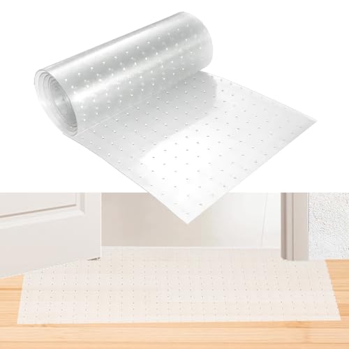 YAYODS Teppichschutz für Haustiere, 31 x 160 cm, transparenter PVC-Kratzschutz mit Spikes, Anti-Rutsch-Tür-Kratzschutz für Katzen und Hunde, transparent, leicht zu schneiden, Tür- und Bodenabdeckung YAYODS Teppichschutz für Haustiere, 31 x 160 cm, transparenter PVC-Kratzschutz mit Spikes, Anti-Rutsch-Tür-Kratzschutz für Katzen und Hunde, transparent, leicht zu schneiden, Tür- und Bodenabdeckung von YAYODS