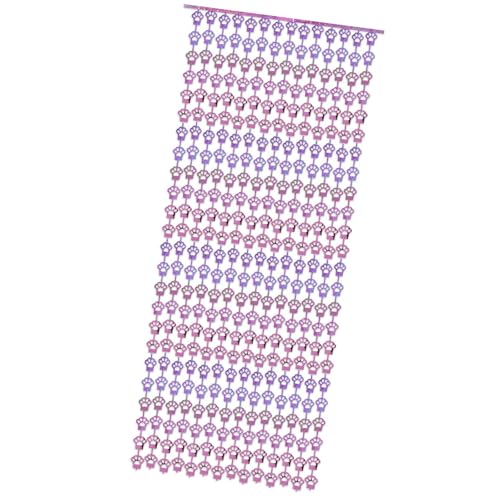 Fransenvorhang mit Katzenpfoten, Metallic-Lametta-Folie, 1 x 2 m, für Haustier-Party-Dekoration, Themen-Geburtstag, Party, Hochzeit Fransenvorhang mit Katzenpfoten, Metallic-Lametta-Folie, 1 x 2 m, für Haustier-Party-Dekoration, Themen-Geburtstag, Party, Hochzeit von YCHUCH