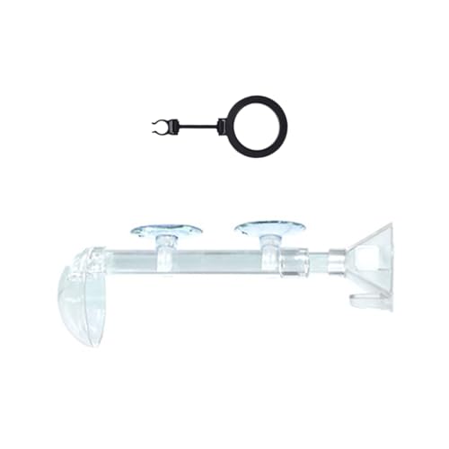 YCHUCH Acryl Garnelen Feeder Tube Dish Set Hochtransparent Acryl Aquarien Feeder für Zuhause von YCHUCH