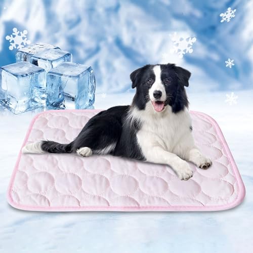 YCYATS Nordseepfote KüHlmatte, KüHlmatte FüR Den Sommer, SelbstküHlende KüHlmatte FüR Hunde, KüHlmatte FüR Katzen, KüHlmatte FüR Hunde Zu Hause, Unterwegs Oder Im Auto (Rosa, XXL (150 * 100 cm)) YCYATS Nordseepfote KüHlmatte, KüHlmatte FüR Den Sommer, SelbstküHlende KüHlmatte FüR Hunde, KüHlmatte FüR Katzen, KüHlmatte FüR Hunde Zu Hause, Unterwegs Oder Im Auto (Rosa, XXL (150 * 100 cm)) von YCYATS