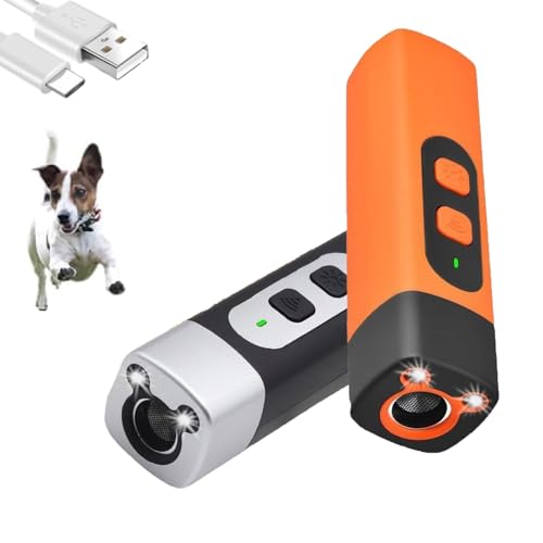 YCYATS Ruhemeister Hund, Drpfoten RuheMeister Pro - Schonendes Ultraschall-Training furruhigesZuhause, EIN-klick-Bedienung (Orange+Schwarz) von YCYATS