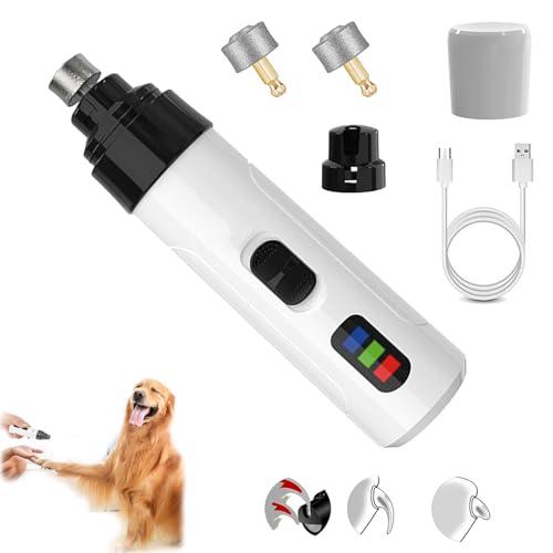 YCYATS Silent Groom Pro Krallenschleifer für Hund - Leise & Sicher (Standardausführung + 1 Schleifkopf) von YCYATS