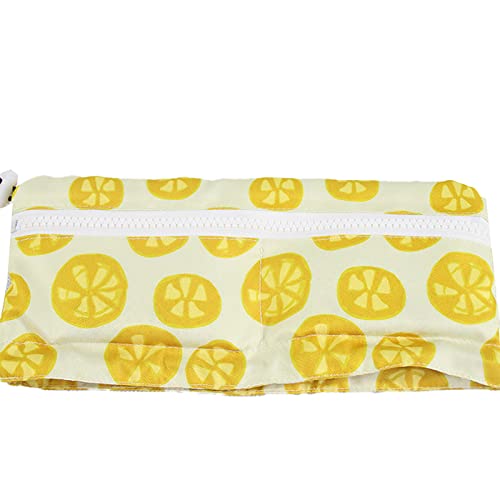 Hundehalsband für den Sommer mit Obstmotiven, aus strapazierfähigem Polyester-Material aus weichem, bequemem und langlebigem kühlendem Bandana, Farbe: A L (45-60 cm) von YCYUYK