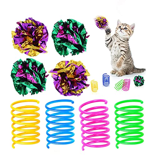 YCYUYK Katzenspielzeug Sortiert Set Langlebiges Interaktives Katzenspielzeug, Katzenstab, Glockenball, Maus Frühling Katzentunnel, Variety Pack für Kitty Baumwollball Kätzchen Spielzeug Combo Set-17 YCYUYK Katzenspielzeug Sortiert Set Langlebiges Interaktives Katzenspielzeug, Katzenstab, Glockenball, Maus Frühling Katzentunnel, Variety Pack für Kitty Baumwollball Kätzchen Spielzeug Combo Set-17 von YCYUYK