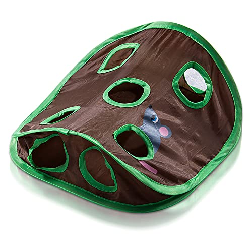 YCYUYK Katzentunnel-Schlauch, Katzentunnel für Indoor-Katzen, Kätzchen-Tunnel, gelangweiltes Katzenspielzeug, Ball, Katze, Welpen, Kätzchen, Kaninchen, Filz, Haustiermatte YCYUYK Katzentunnel-Schlauch, Katzentunnel für Indoor-Katzen, Kätzchen-Tunnel, gelangweiltes Katzenspielzeug, Ball, Katze, Welpen, Kätzchen, Kaninchen, Filz, Haustiermatte von YCYUYK