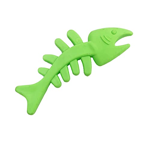 YCYUYK Langlebiges Fischgräten-Kauspielzeug für aggressive Kauer, Jack Salmon, klein, hergestellt in den USA von YCYUYK