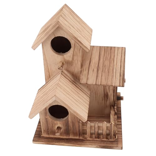 YDRCESMI Holzvogelhaus Mit DäChern, VogelhäUser FüR DraußEn, HöLzerne Blaue VogelhäUser FüR DraußEn Mit Stehender Stange FüR Garten, Balkon Und So Weiter YDRCESMI Holzvogelhaus Mit DäChern, VogelhäUser FüR DraußEn, HöLzerne Blaue VogelhäUser FüR DraußEn Mit Stehender Stange FüR Garten, Balkon Und So Weiter von YDRCESMI