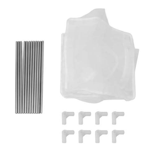 Ydrcesmi fliegen mesh käfig Nylon abnehmbar abtrennbarer fliegenbeobachtung käfig mit rostfreiem stahlrohr zum schlüpfen züchtigen weißen Ydrcesmi fliegen mesh käfig Nylon abnehmbar abtrennbarer fliegenbeobachtung käfig mit rostfreiem stahlrohr zum schlüpfen züchtigen weißen von YDRCESMI