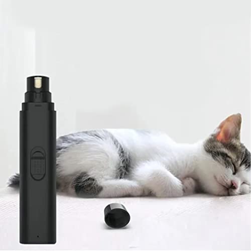 Elektrischer Nagelknipser für Haustiere, Effizienter, Geräuscharmer und Vibrationsarmer Krallenschleifer für Katzen von YDuupxe