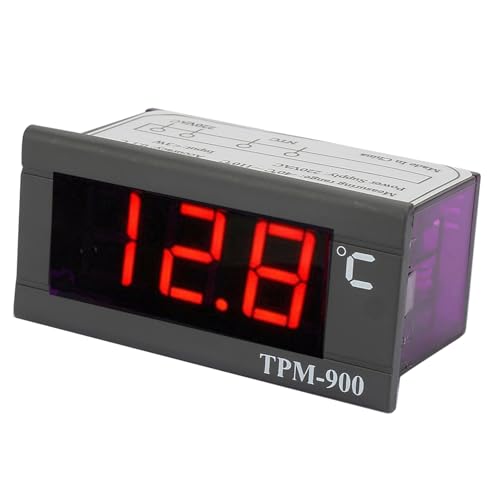 YDuupxe LED -Panel -Messgerät für Digitale Temperatursteuerung für den Home Gebrauch, Thermostat Controller mit Hoher Genauigkeit für die Temperaturmessung von 40 ° Bis +110 ° YDuupxe LED -Panel -Messgerät für Digitale Temperatursteuerung für den Home Gebrauch, Thermostat Controller mit Hoher Genauigkeit für die Temperaturmessung von 40 ° Bis +110 ° von YDuupxe