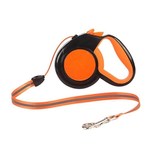 3 m/5 m/8 m einziehbare Hundeleine, Nylon, ausziehbar, reflektierend, High-End-Traktionsseil, Welpen, Kätzchenzubehör 3 m/5 m/8 m einziehbare Hundeleine, Nylon, ausziehbar, reflektierend, High-End-Traktionsseil, Welpen, Kätzchenzubehör von YEAG