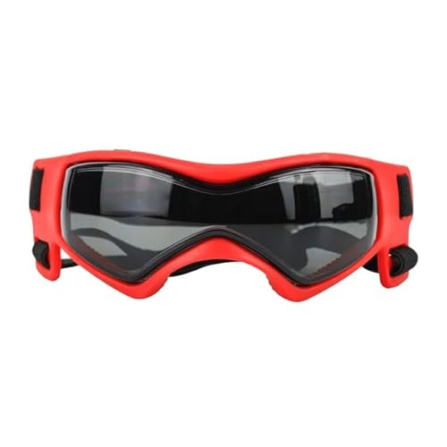 Bequeme Hunde-Sonnenbrille, weich, verstellbar, UV-Schutz, Haustierbrille, einfach zu tragen, Welpenbrille für kleine bis mittelgroße Hunde Bequeme Hunde-Sonnenbrille, weich, verstellbar, UV-Schutz, Haustierbrille, einfach zu tragen, Welpenbrille für kleine bis mittelgroße Hunde von YEAG