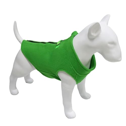 Fleece Hund Kleidung Für Kleine Mittlere Hunde Winter Warme Welpen Kleidung Französisch Bulldogge Mantel Mops Kostüm Pudel Jacke Chihuahua Weste von YEAG