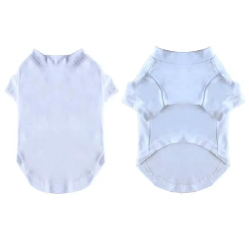 Hunde-T-Shirt, Sommerärmel-Design, Haustierkleidung, Baumwolle, weich, Welpen, Hemden, atmungsaktive Kleidung für kleine, mittelgroße und große Hunde Hunde-T-Shirt, Sommerärmel-Design, Haustierkleidung, Baumwolle, weich, Welpen, Hemden, atmungsaktive Kleidung für kleine, mittelgroße und große Hunde von YEAG