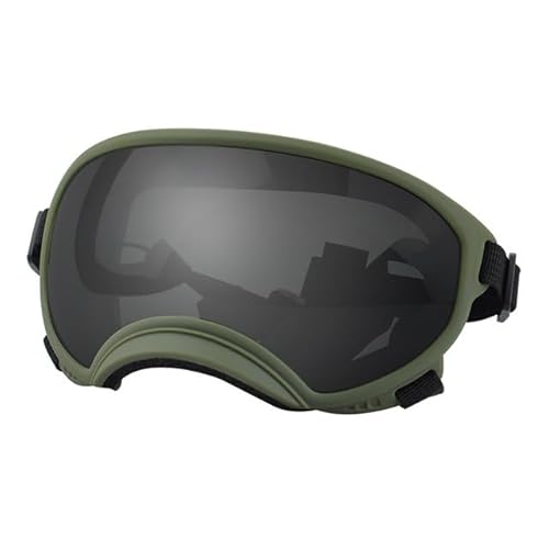 Hundebrille Hund Sonnenbrille Brille für Hunde Hund Skibrille mit UV-Schutz Haustier Sonnenbrille mit Verstellbarem Gurt für Reisen Hundebrille Hund Sonnenbrille Brille für Hunde Hund Skibrille mit UV-Schutz Haustier Sonnenbrille mit Verstellbarem Gurt für Reisen von YEAG