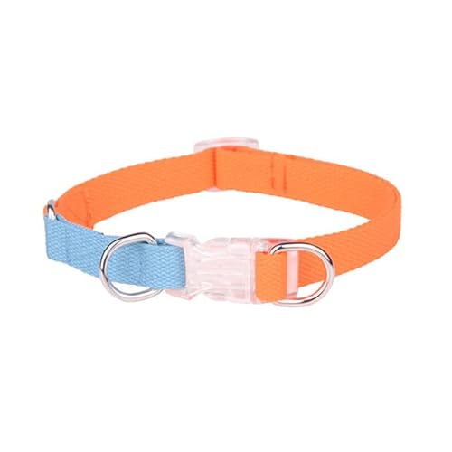 Hundegeschirr, Leine, Halsband-Set, kein Ziehen, verstellbar, Nylon, für kleine und große Hunde, Leine, französische Bulldogge, Spaziergänge von YEAG