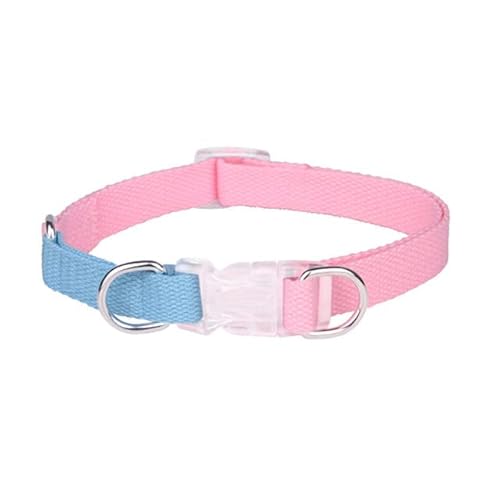 Hundegeschirr, Leine, Halsband-Set, kein Ziehen, verstellbar, Nylon, für kleine und große Hunde, Leine, französische Bulldogge, Spaziergänge von YEAG