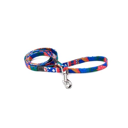 Hundehalsband und Leine, Nylon, personalisierbar, für kleine und mittelgroße Hunde, reflektierende Halsbänder, Mops, Hundezubehör von YEAG