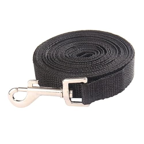 Hundeleine, Nylon, für Hunde, 5 Farben, 1,5 m, 1,8 m, 3 m, 4,5 m, 6 m, zum Spazierengehen, Trainingsleine, Katzen, Hundegeschirr, Halsband, Leine, Gurt von YEAG